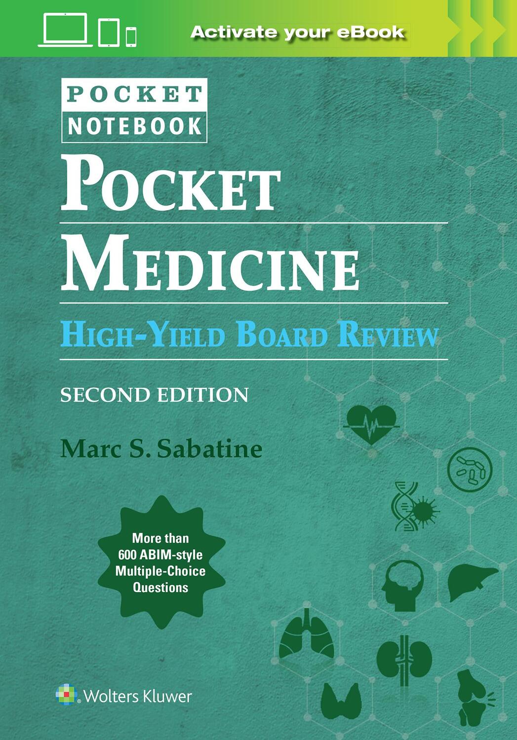 Cover: 9781975209810 | Pocket Medicine High Yield Board Review | Marc Sabatine | Taschenbuch