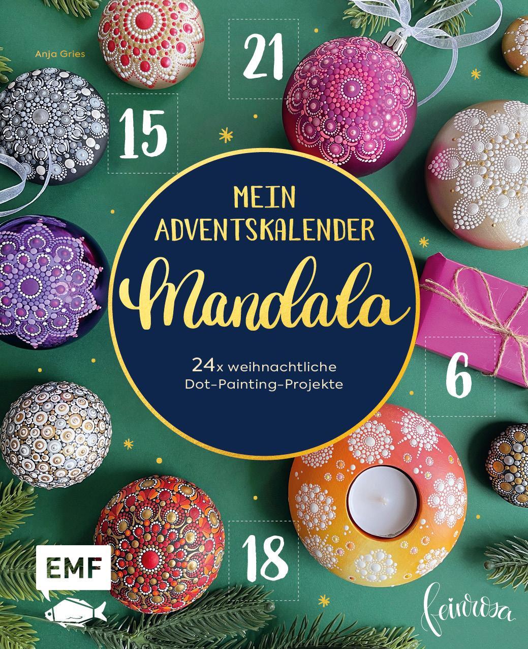 Cover: 9783745906776 | Mein Adventskalender-Buch: Mandala | Anja Gries | Buch | 112 S. | 2021