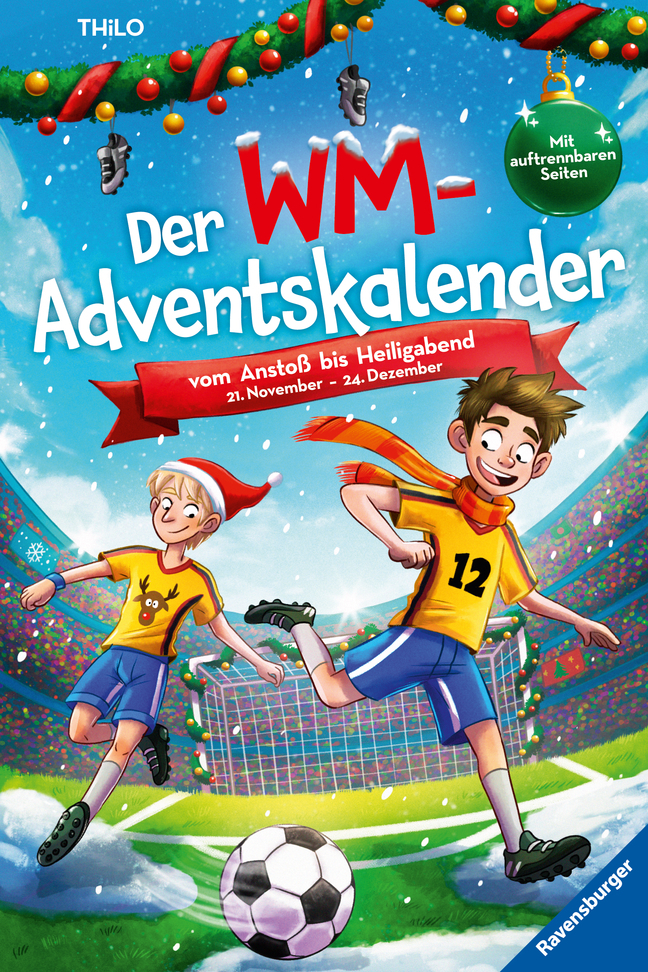Cover: 9783473530595 | Der WM-Adventskalender. Vom Anstoß bis Heiligabend | Thilo | Buch