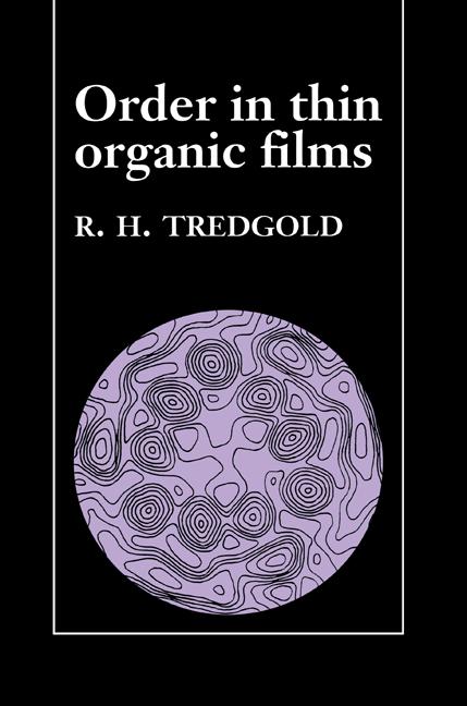 Cover: 9780521018241 | Order in Thin Organic Films | R. H. Tredgold | Taschenbuch | Englisch