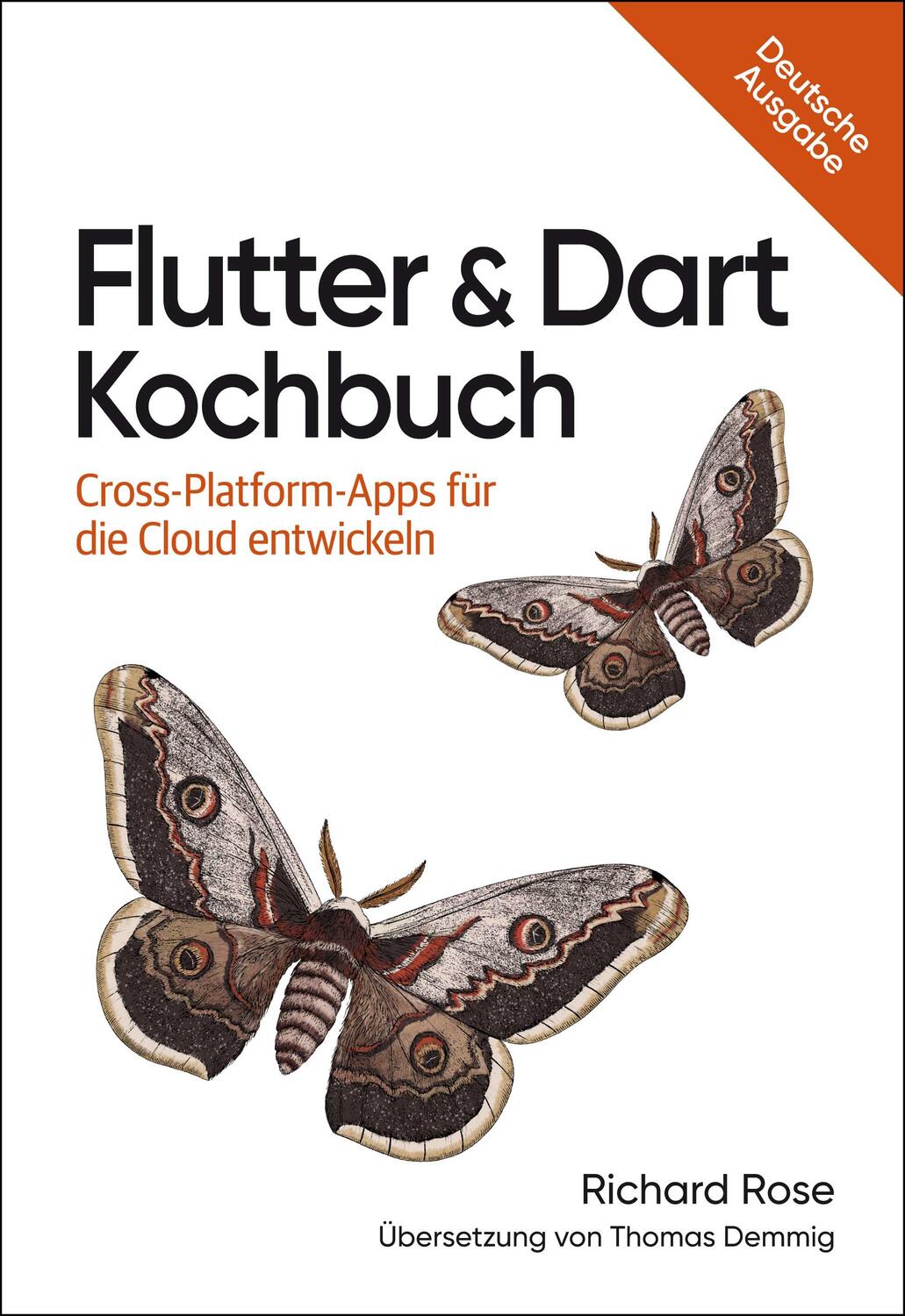 Cover: 9783960092292 | Flutter &amp; Dart Kochbuch | Cross-Platform-Apps für die Cloud entwickeln