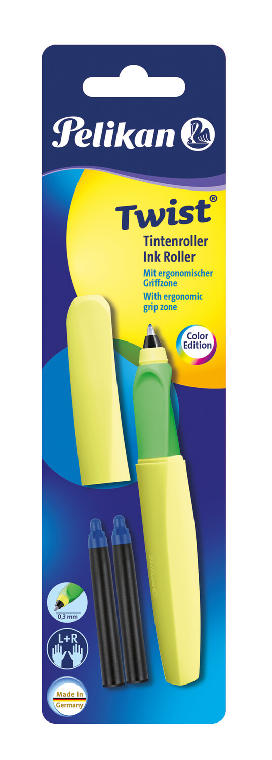 Cover: 4012700807335 | Pelikan Roller Twist, Neon Gelb, universell für Rechts- und...