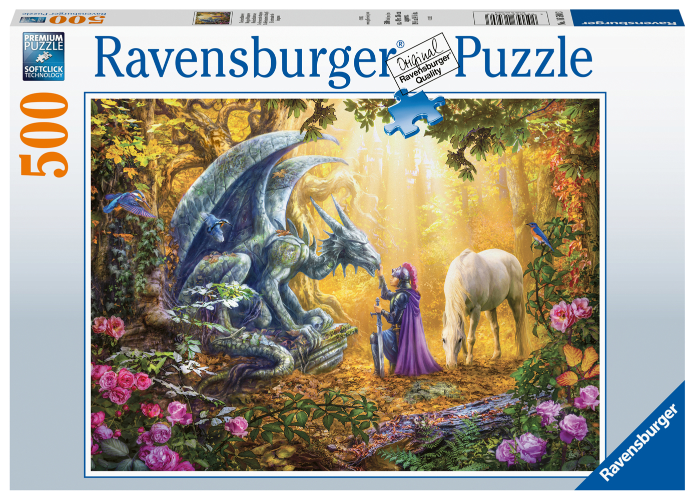 Cover: 4005556165803 | Ravensburger Puzzle 16580 - Drachenflüsterer - 500 Teile Puzzle für...