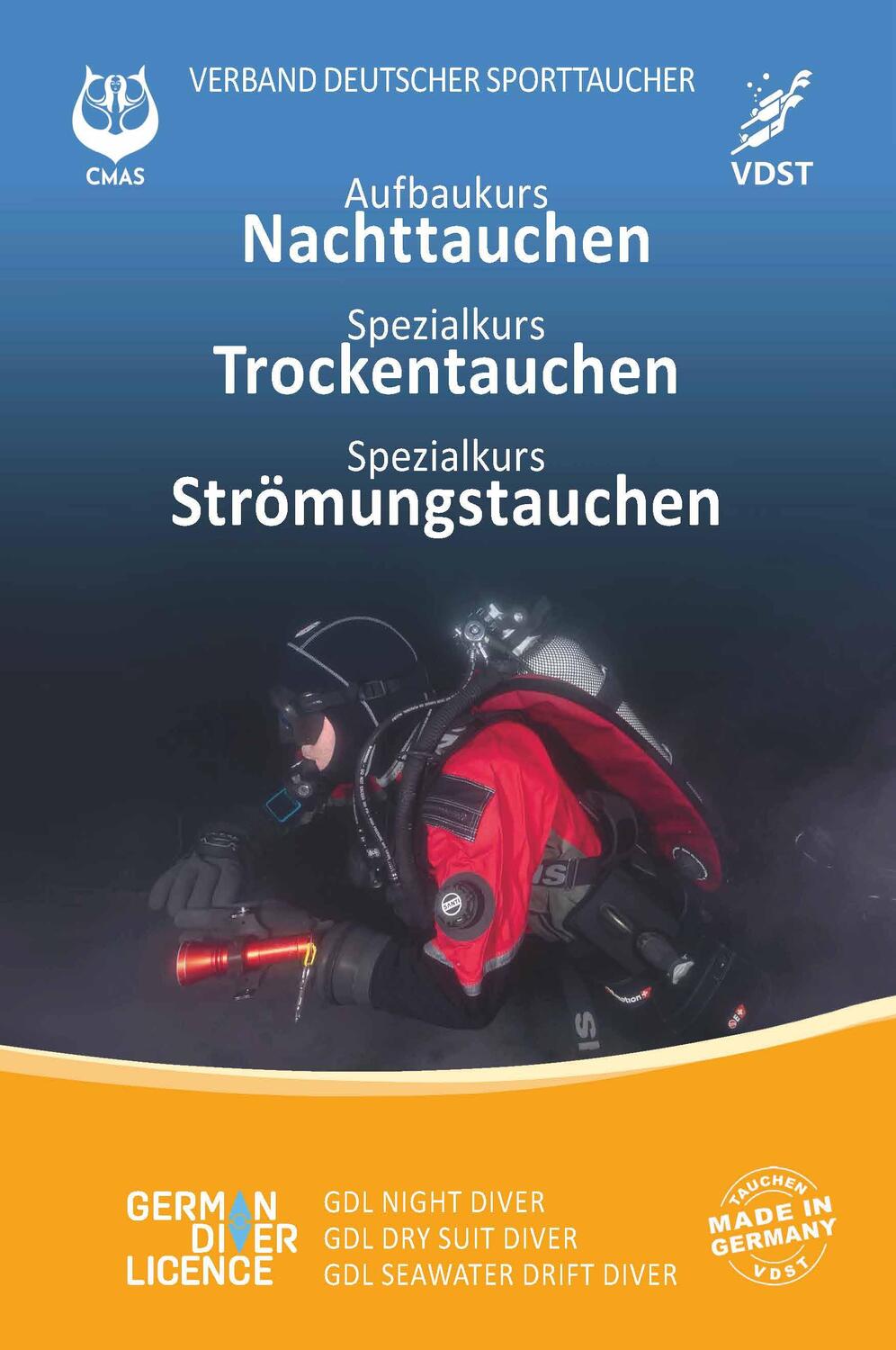 Cover: 9783895949104 | Aufbaukurs Nachttauchen - Spezialkurs Trockentauchen - Spezialkurs...