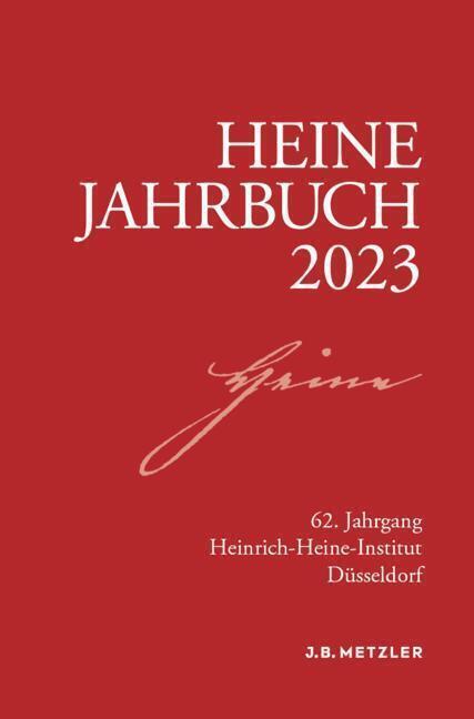 Cover: 9783662681114 | Heine-Jahrbuch 2023 | Sabine Brenner-Wilczek | Taschenbuch | x | 2024