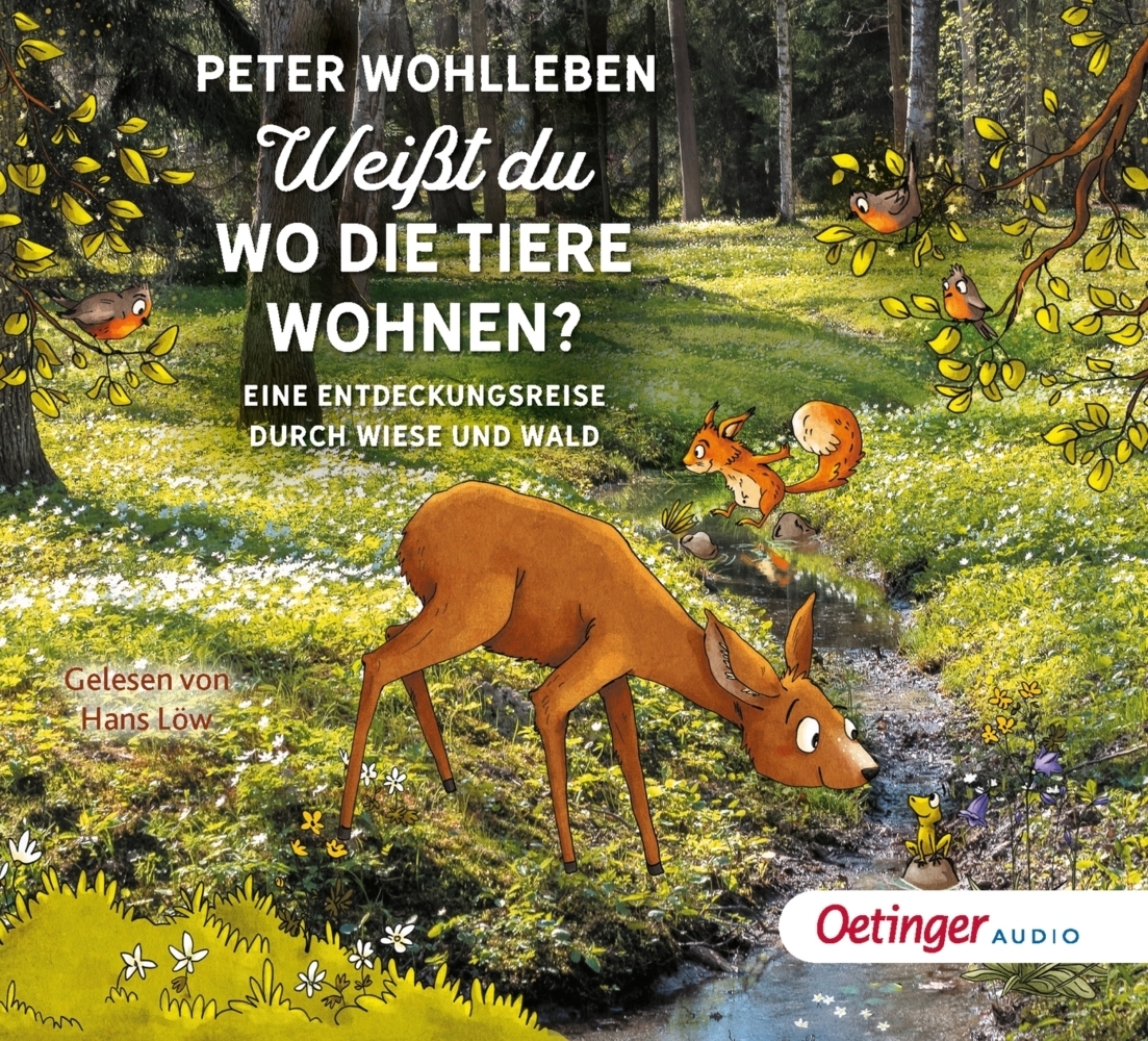 Cover: 9783837311198 | Weißt du, wo die Tiere wohnen?, 2 Audio-CD | Peter Wohlleben | CD