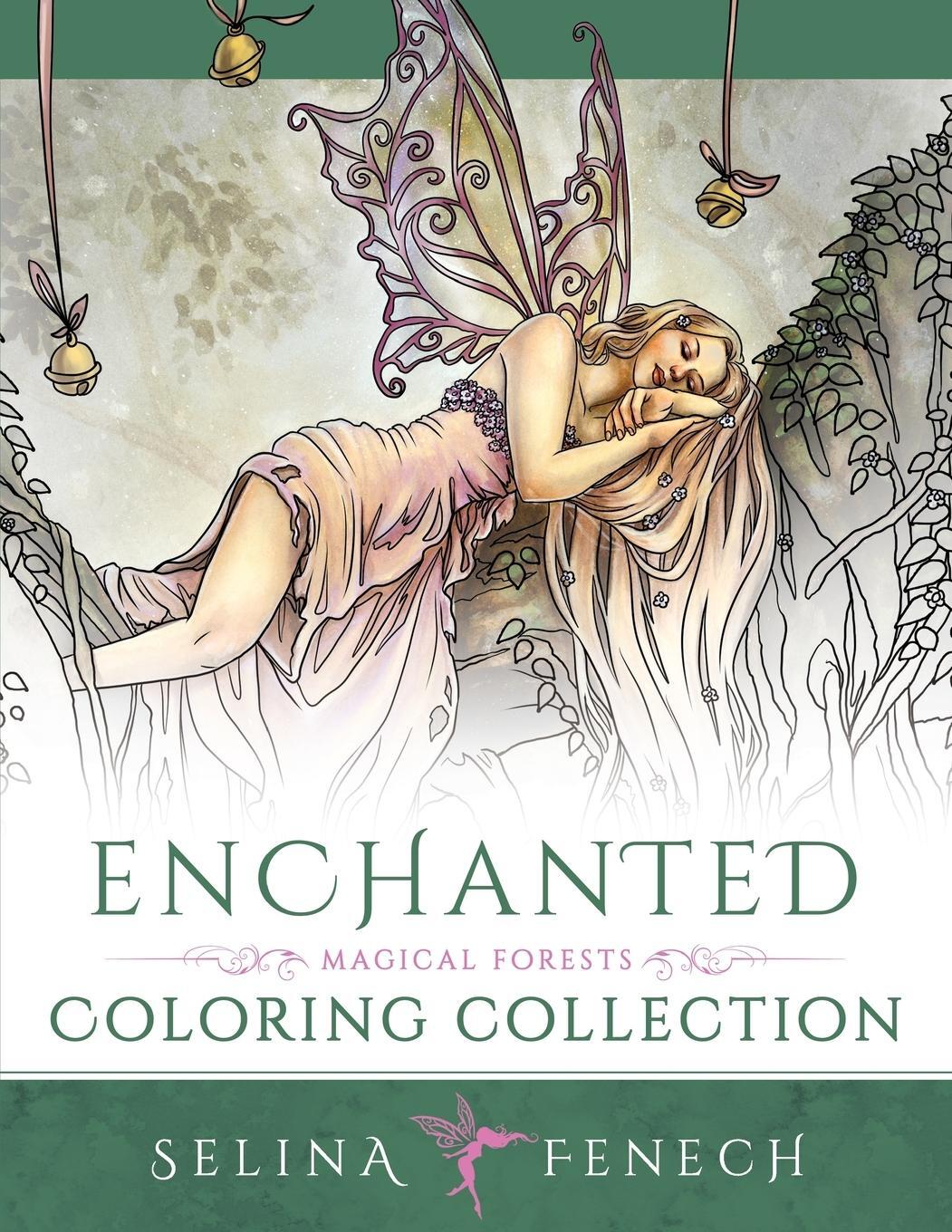 Cover: 9780994355430 | Enchanted - Magical Forests Coloring Collection | Selina Fenech | Buch