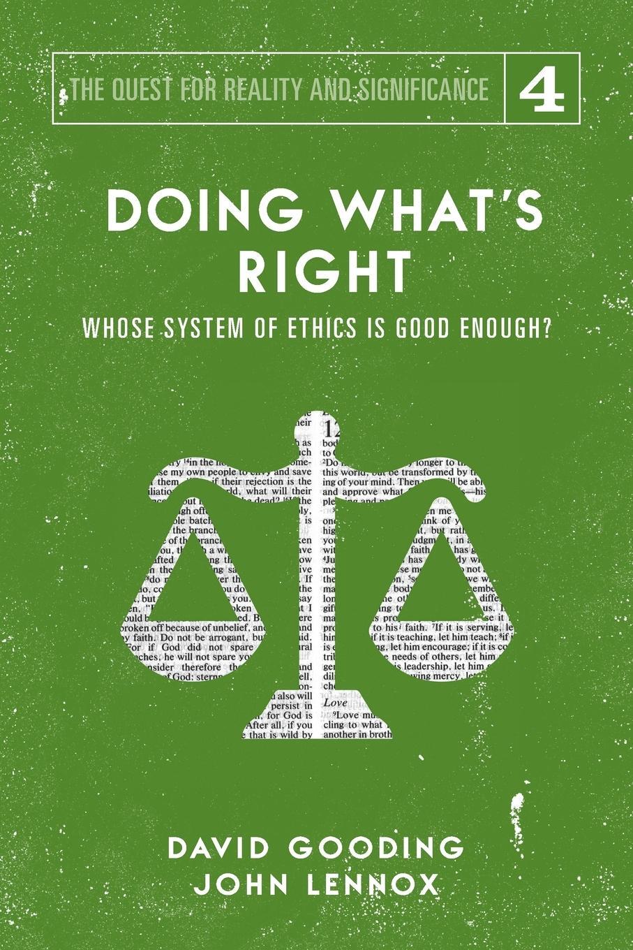 Cover: 9781912721160 | Doing What's Right | David W. Gooding (u. a.) | Taschenbuch | Englisch