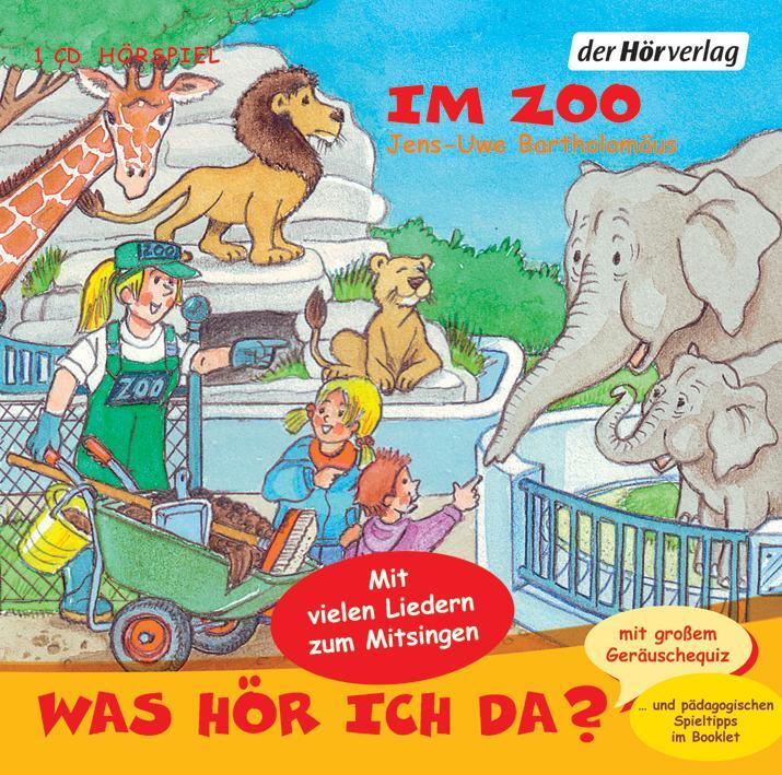 Cover: 9783867171229 | Was hör ich da? Im Zoo | Jens-Uwe Bartholomäus | Audio-CD | Deutsch