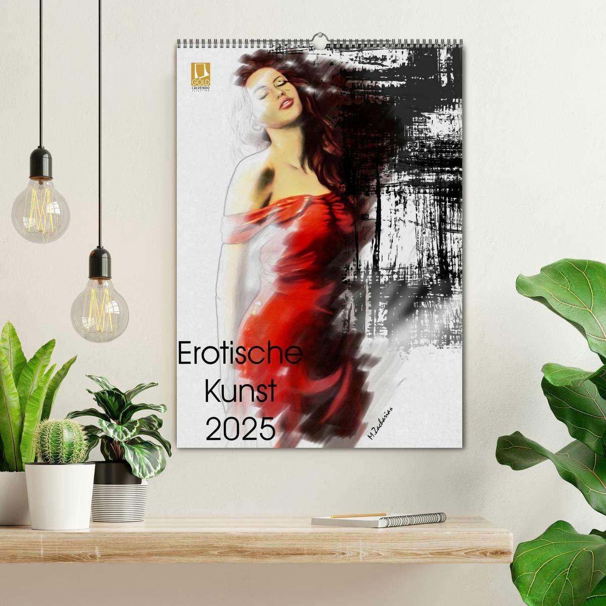 Bild: 9783457016114 | Erotische Kunst 2025 (Wandkalender 2025 DIN A2 hoch), CALVENDO...