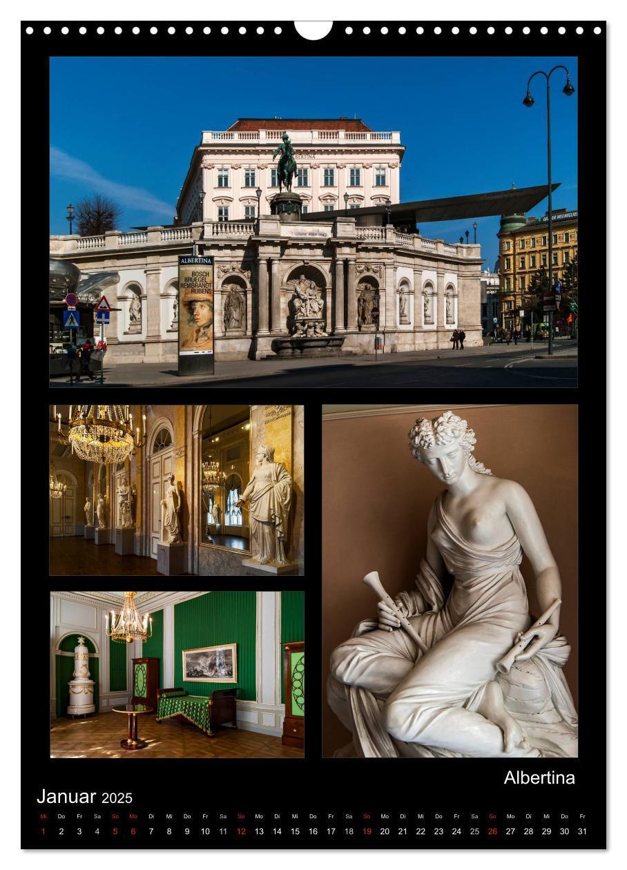 Bild: 9783457070765 | Die Hofburg zu Wien (Wandkalender 2025 DIN A3 hoch), CALVENDO...