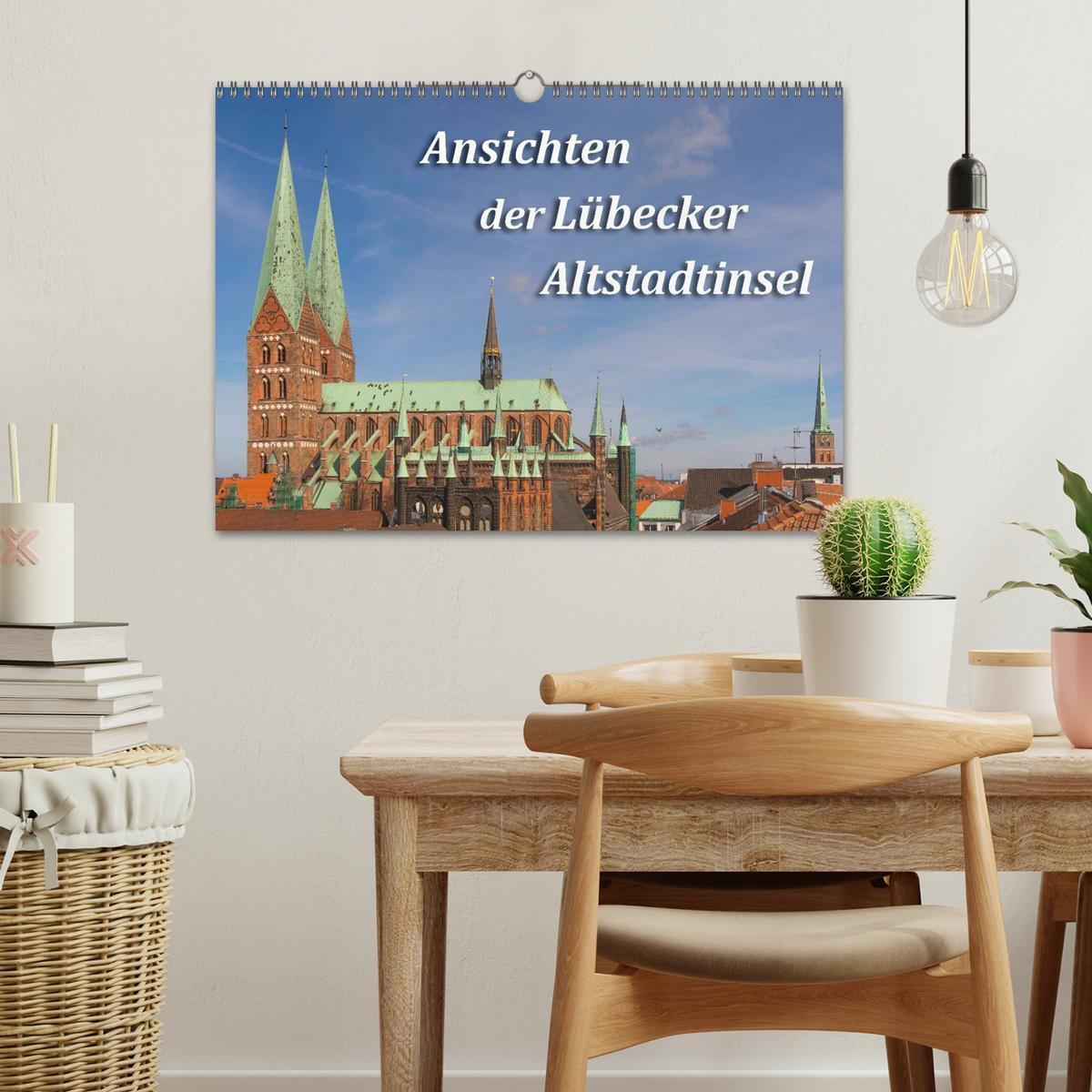 Bild: 9783435698219 | Ansichten der Lübecker Altstadtinsel (Wandkalender 2025 DIN A3...