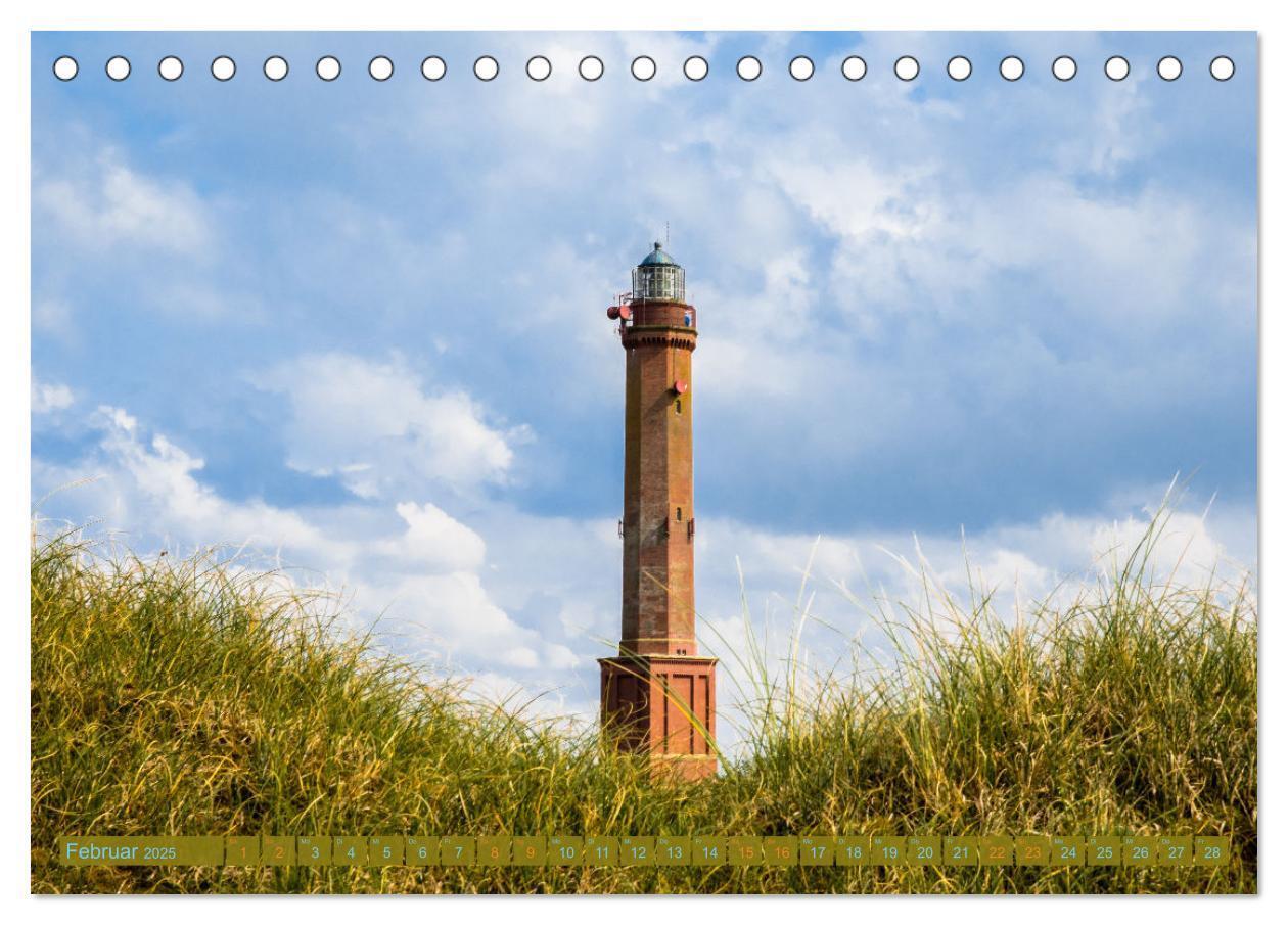 Bild: 9783435028443 | Nordsee Insel Norderney (Tischkalender 2025 DIN A5 quer), CALVENDO...