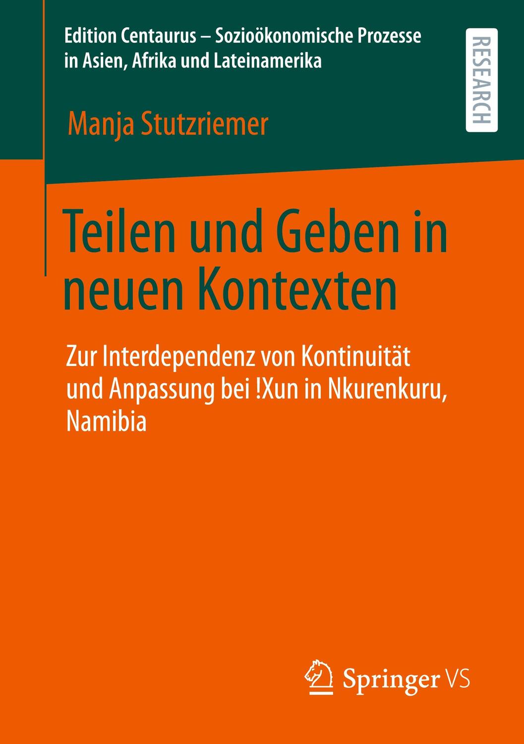 Cover: 9783658366469 | Teilen und Geben in neuen Kontexten | Manja Stutzriemer | Taschenbuch