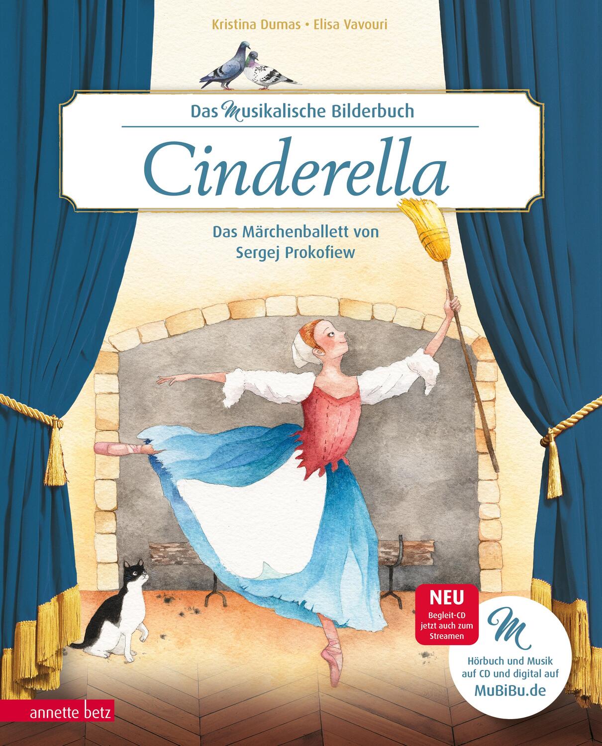 Cover: 9783219119435 | Cinderella (Das musikalische Bilderbuch mit CD) | Kristina Dumas