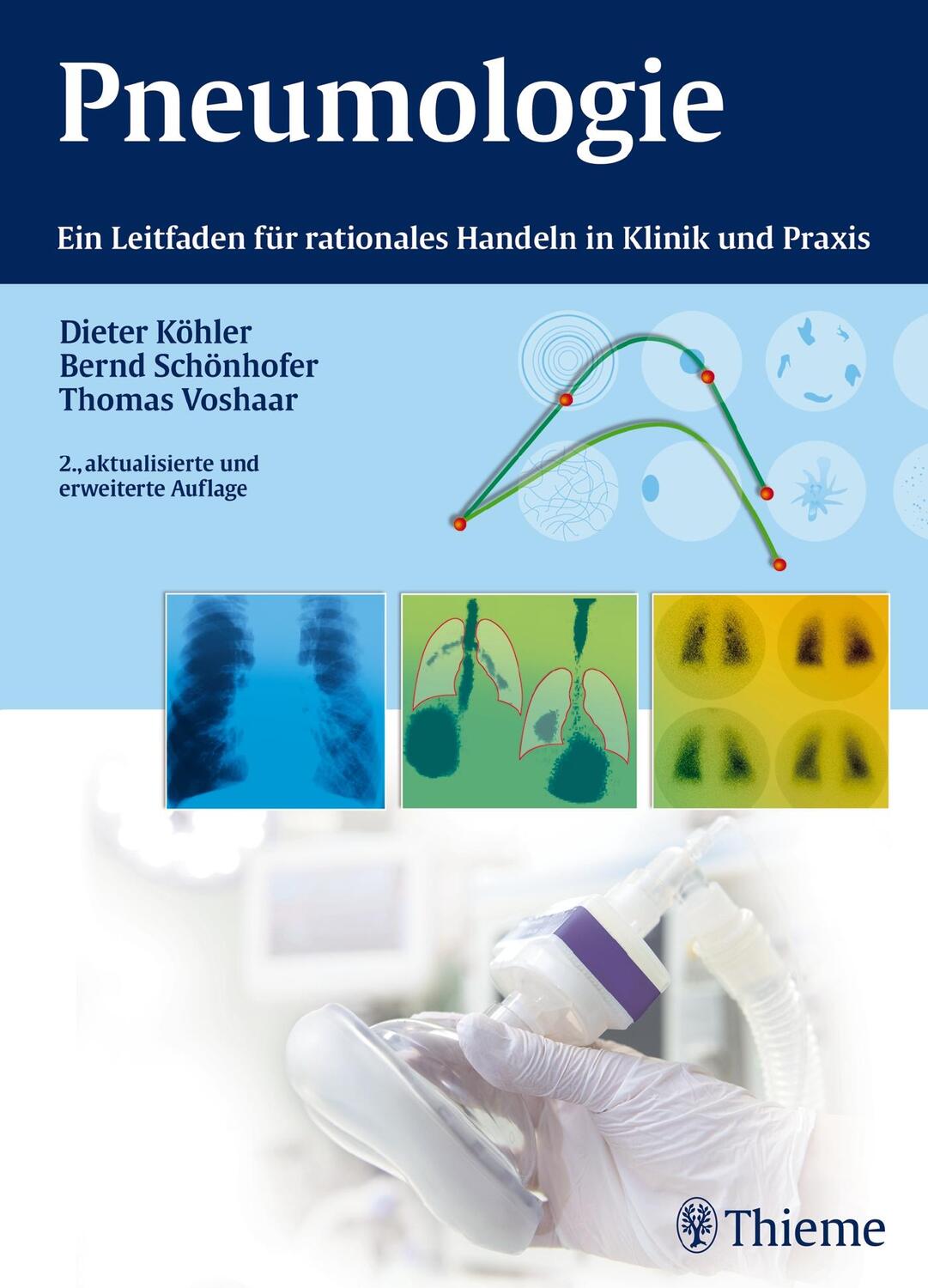 Cover: 9783131462824 | Pneumologie | Dieter Köhler (u. a.) | Buch | gebunden (FH) | 456 S.