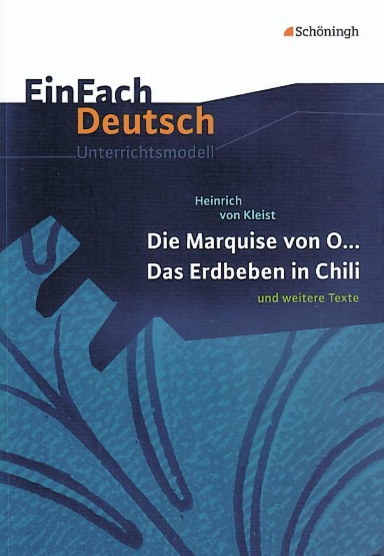 Cover: 9783140224529 | Die Marquise von O... - Das Erdbeben in Chili: und weitere Texte....