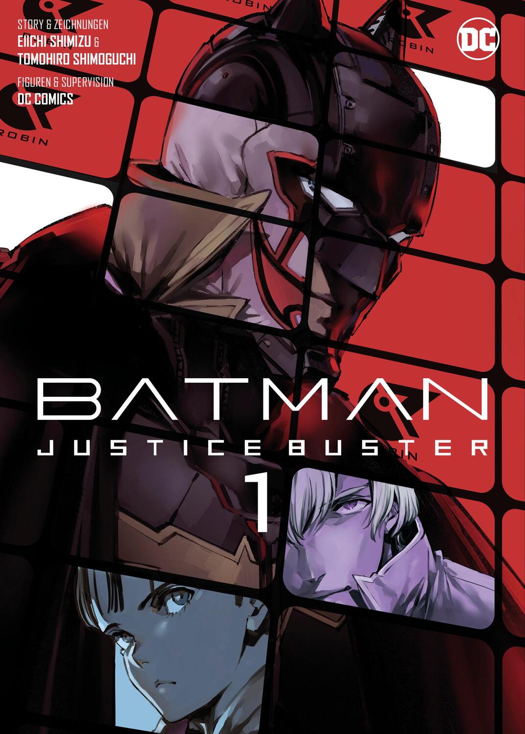Cover: 9783741634437 | Batman Justice Buster (Manga) 01 | Bd. 1 | Eiichi Shimizu (u. a.)