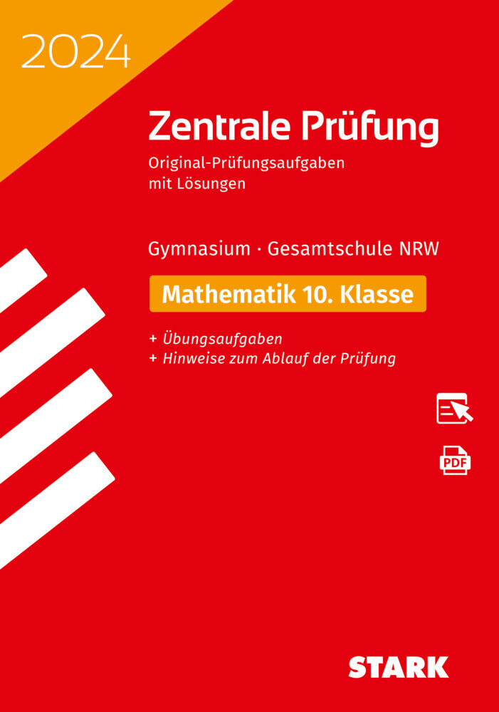 Cover: 9783849056773 | STARK Zentrale Prüfung 2024 - Mathematik 10. Klasse - NRW, m. 1...