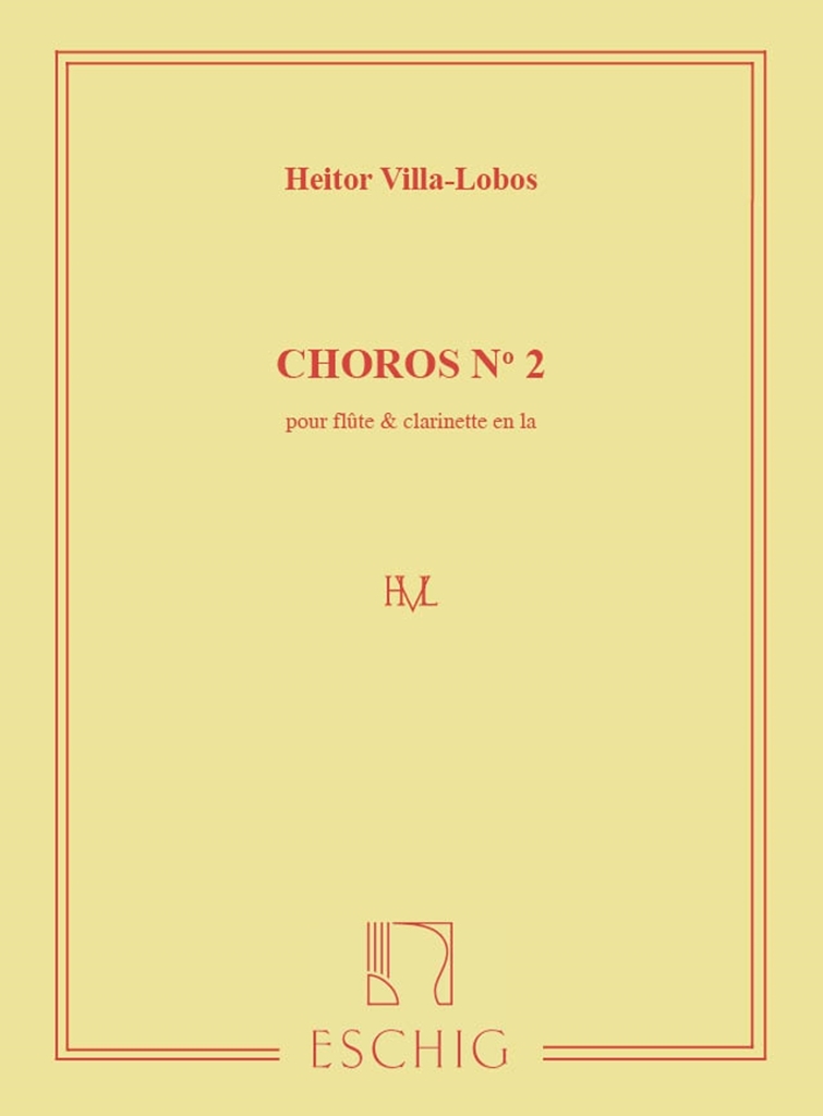 Cover: 9790045012137 | Choros No 2 | Heitor Villa-Lobos | Buch | 2001 | Max Eschig