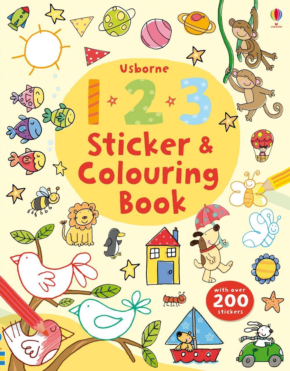 Cover: 9781409564591 | 123 Sticker and Colouring book | Jessica Greenwell | Taschenbuch