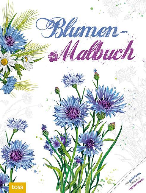 Cover: 9783863135690 | Blumen-Malbuch | Taschenbuch | Deutsch | 2021 | Tosa