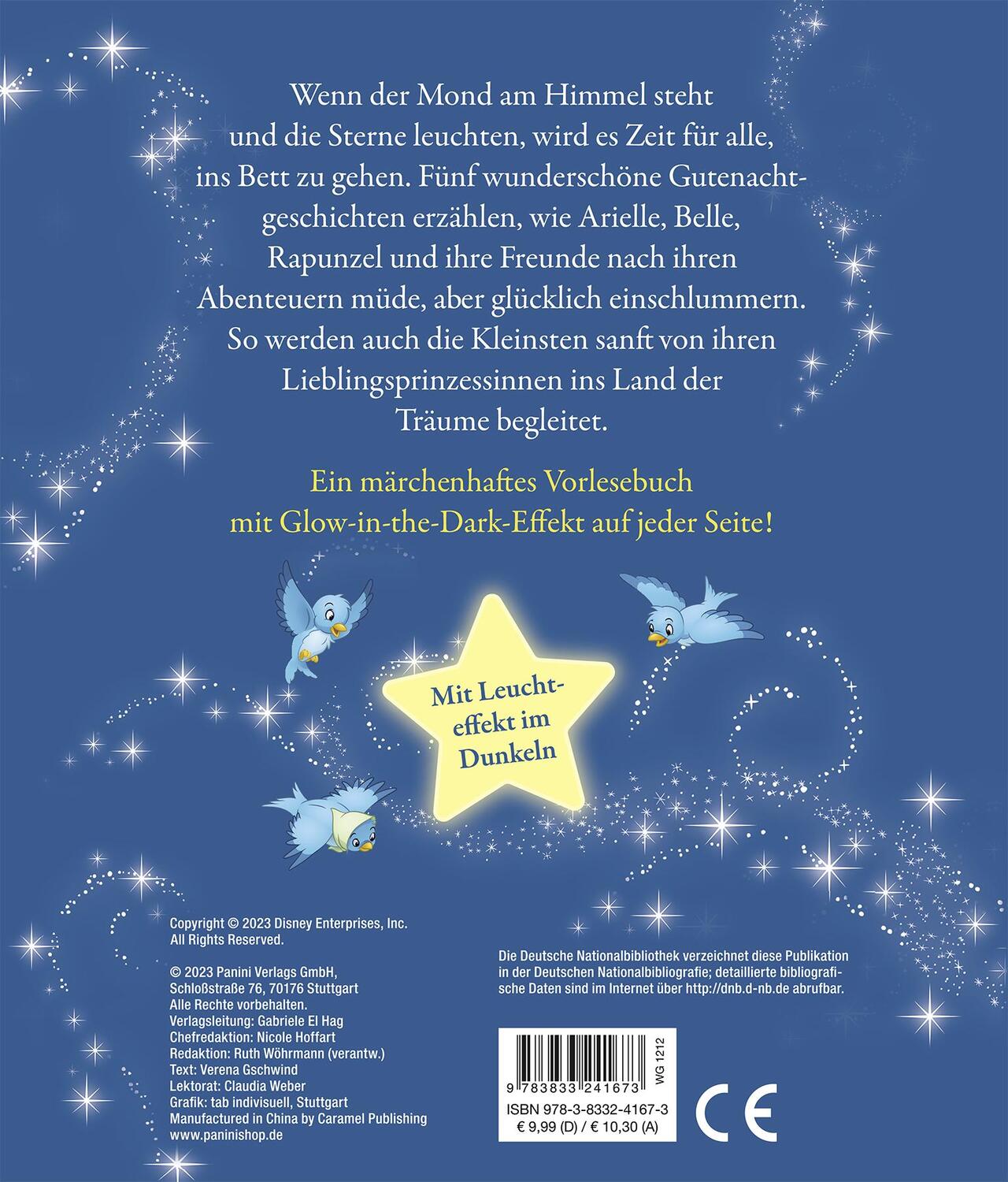 Rückseite: 9783833241673 | Disney Prinzessin: Zauberhafte Gutenachtgeschichten | Buch | 12 S.