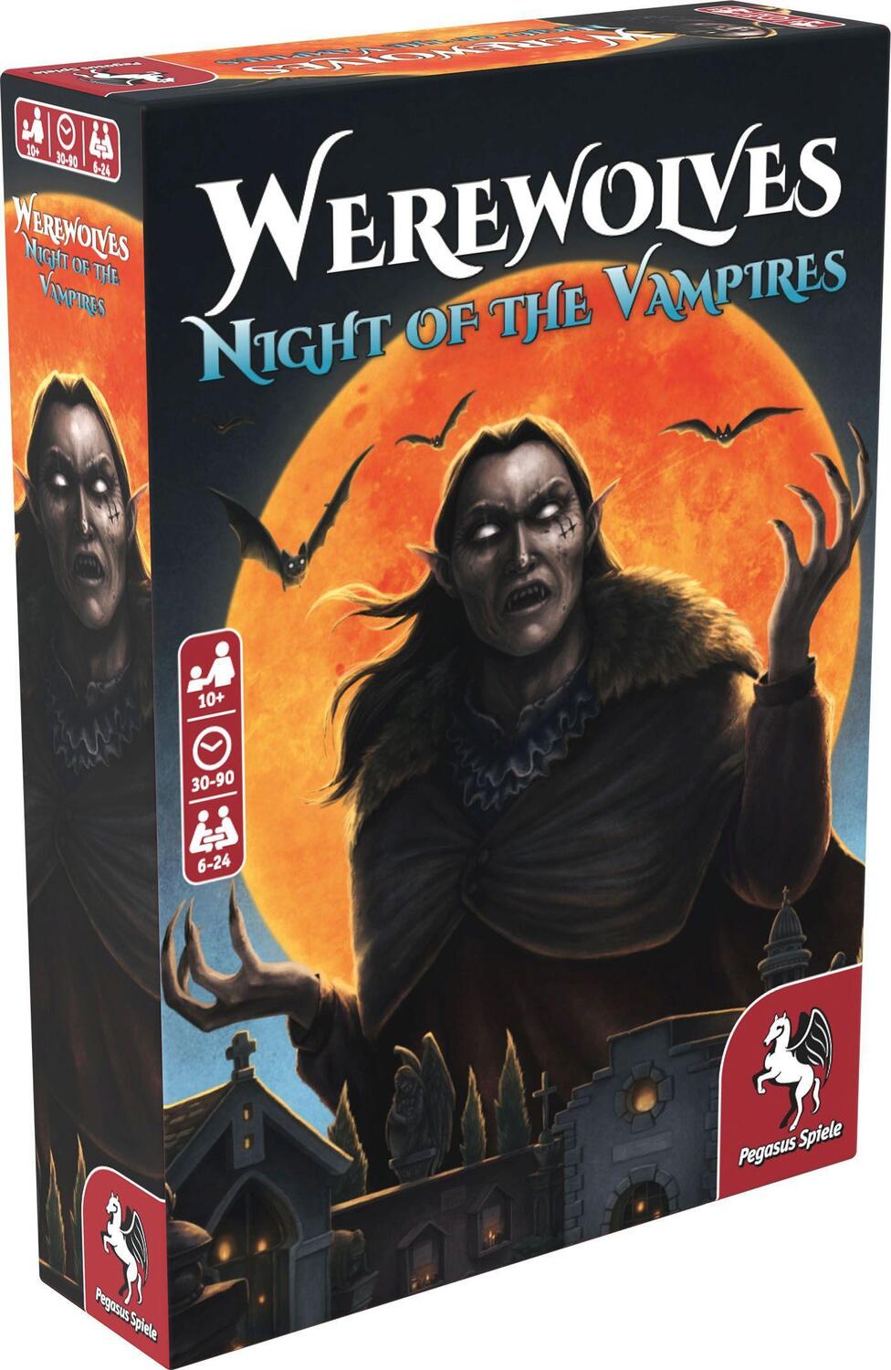 Cover: 4250231734878 | Werewolves - Night of the Vampires (English Edition) | Spiel | 2023