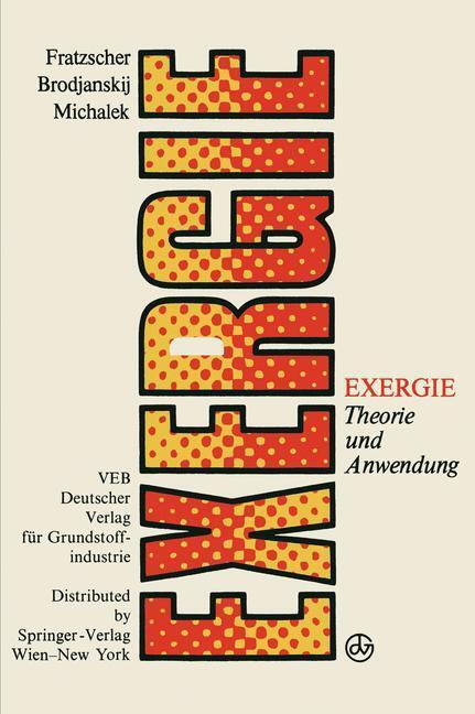Cover: 9783709195246 | Exergie | Theorie und Anwendung | Wolfgang Fratzscher (u. a.) | Buch