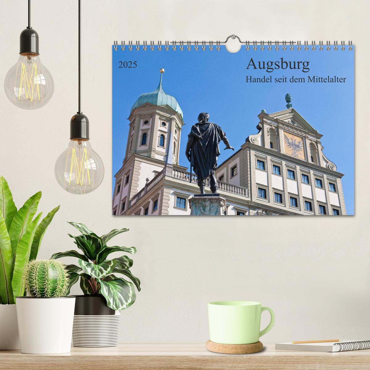 Bild: 9783435194179 | Augsburg Handel seit dem Mittelalter (Wandkalender 2025 DIN A4...