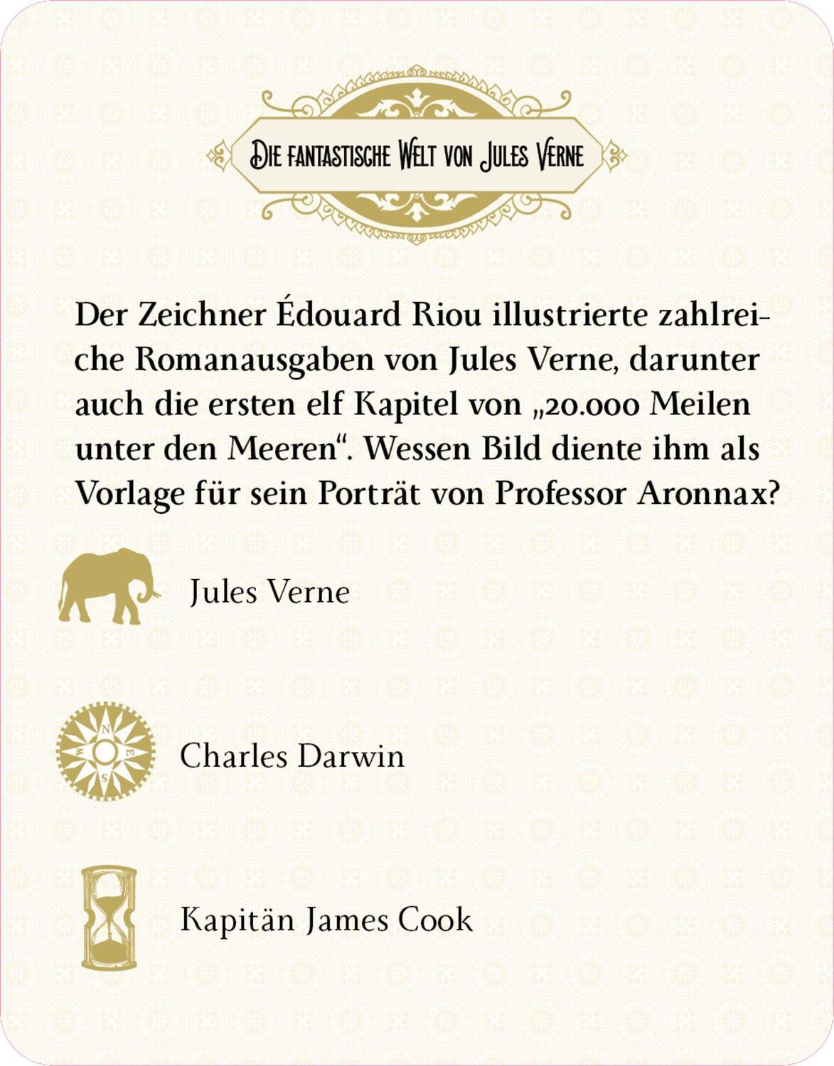 Bild: 9783649646143 | Jules Verne - Fantastische Welten - Das Quiz | Taschenbuch | 41 S.