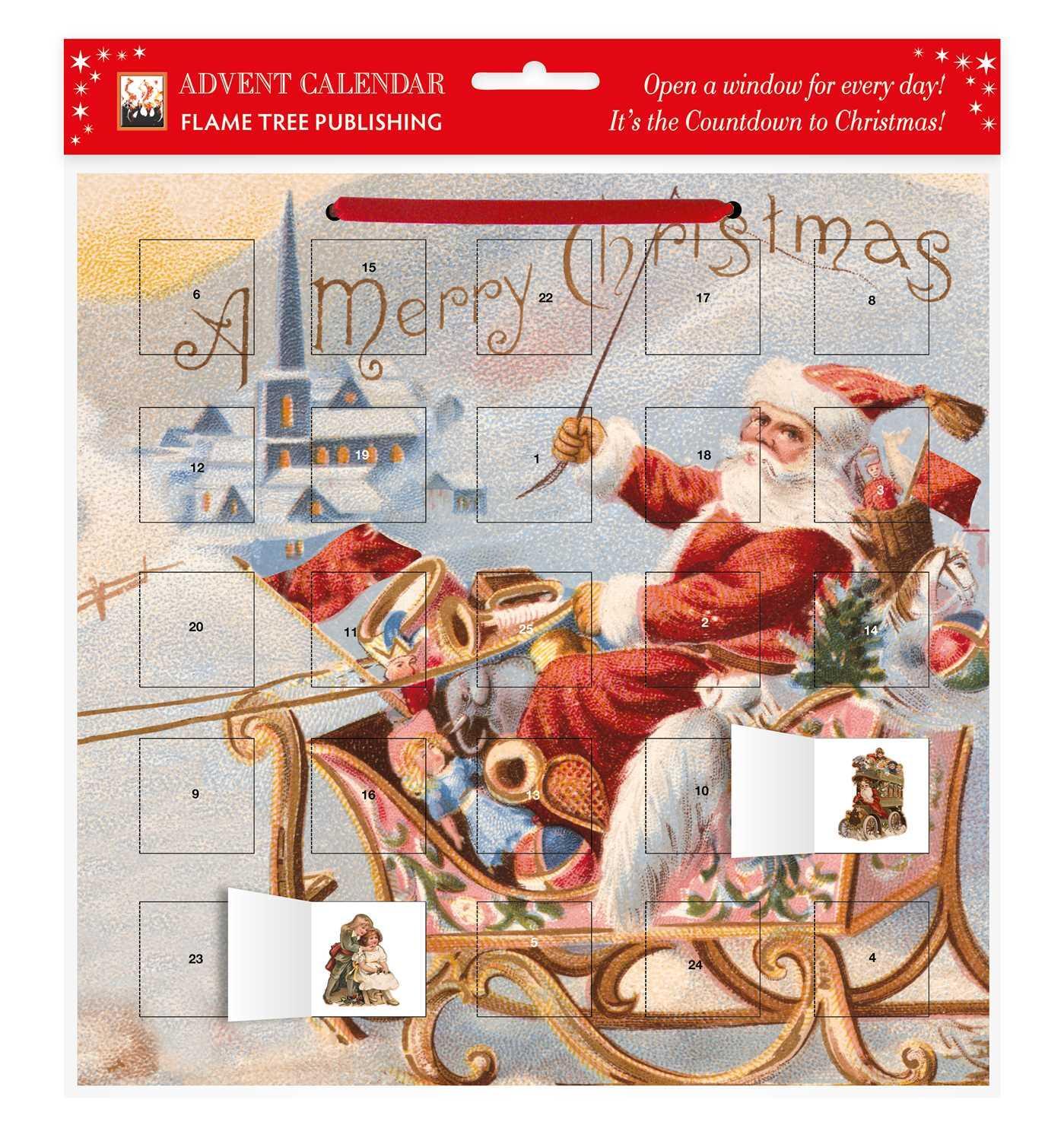 Cover: 9781847867865 | Santa's Sleigh advent calendar (with stickers) | Kalender | Englisch