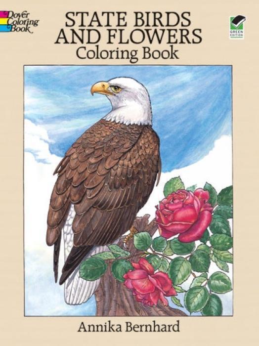 Cover: 9780486264561 | State Birds and Flowers Coloring Book | Annika Bernhard | Taschenbuch