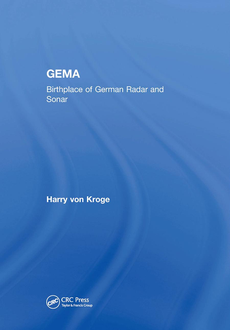 Cover: 9780367455538 | GEMA | Birthplace of German Radar and Sonar | Harry Von Kroge | Buch