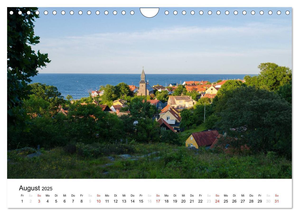 Bild: 9783435760367 | Bornholm (Wandkalender 2025 DIN A4 quer), CALVENDO Monatskalender | de