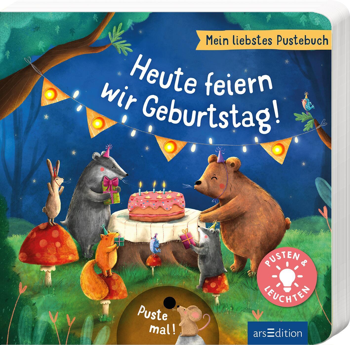 Cover: 9783845851105 | Mein liebstes Pustebuch - Heute feiern wir Geburtstag! | Maria Höck