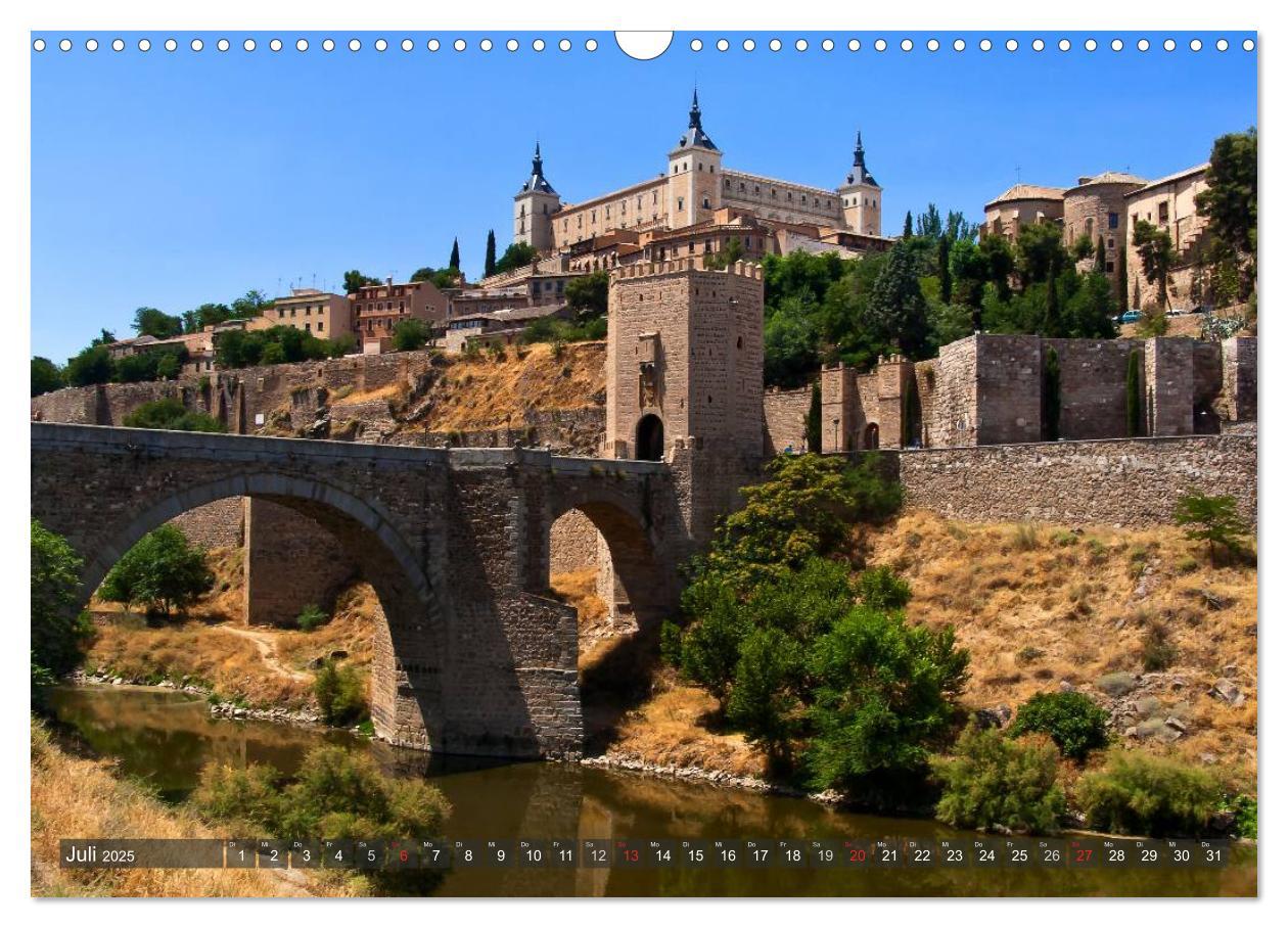 Bild: 9783435640010 | Ausflugziele um Madrid (Wandkalender 2025 DIN A3 quer), CALVENDO...