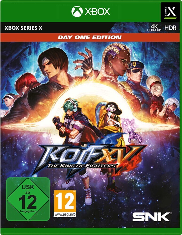 Cover: 4020628675837 | The King of Fighters XV, 1 Xbox Series X-Blu-ray Disc (Day One...
