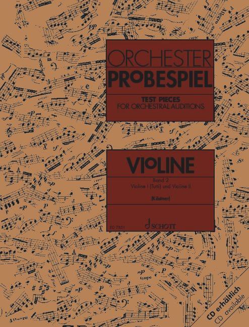 Cover: 9783795797294 | Orchester-Probespiel Violine | Oswald Kästner | Broschüre | 80 S.