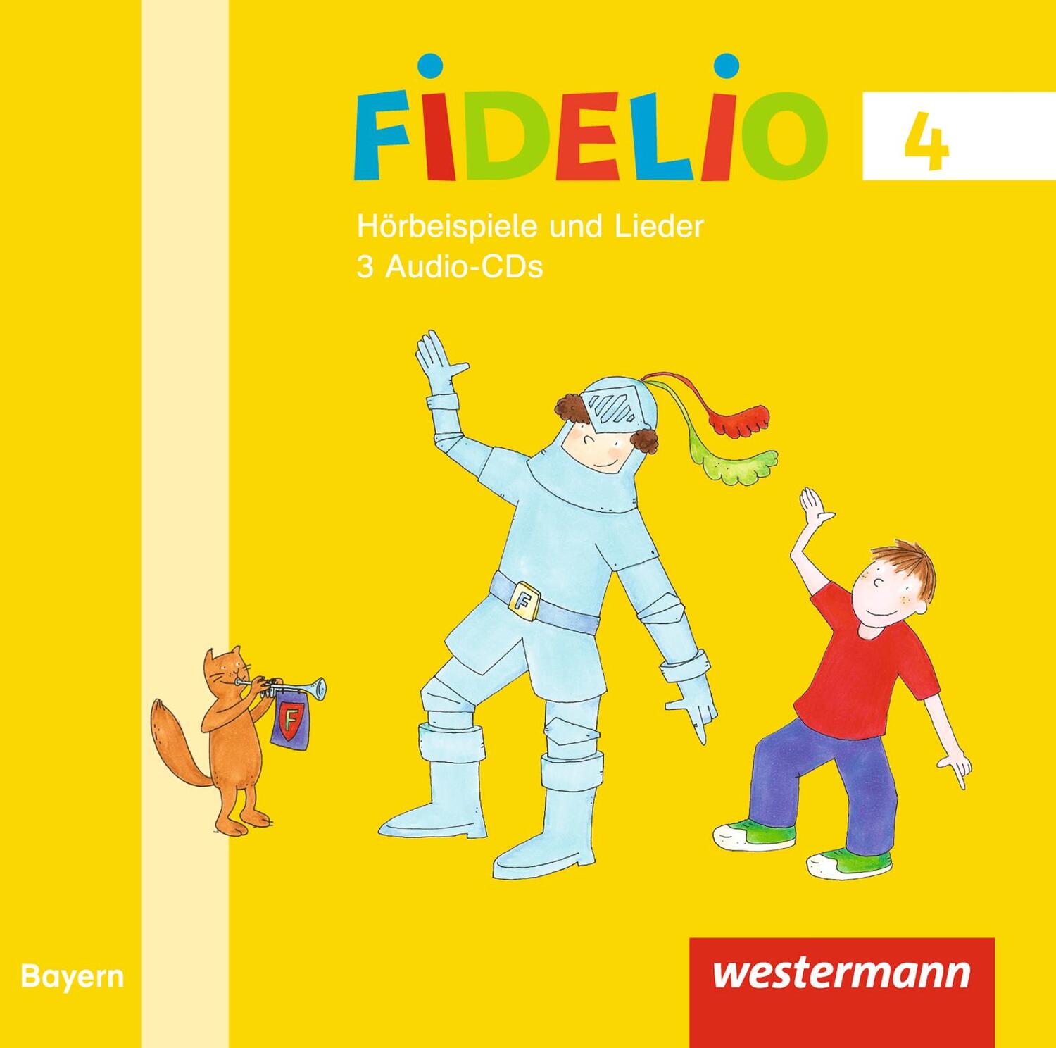 Cover: 9783141251234 | Fidelio Musikbücher 4. Hörbeispiele. CD. Bayern | Ausgabe 2014 | CD