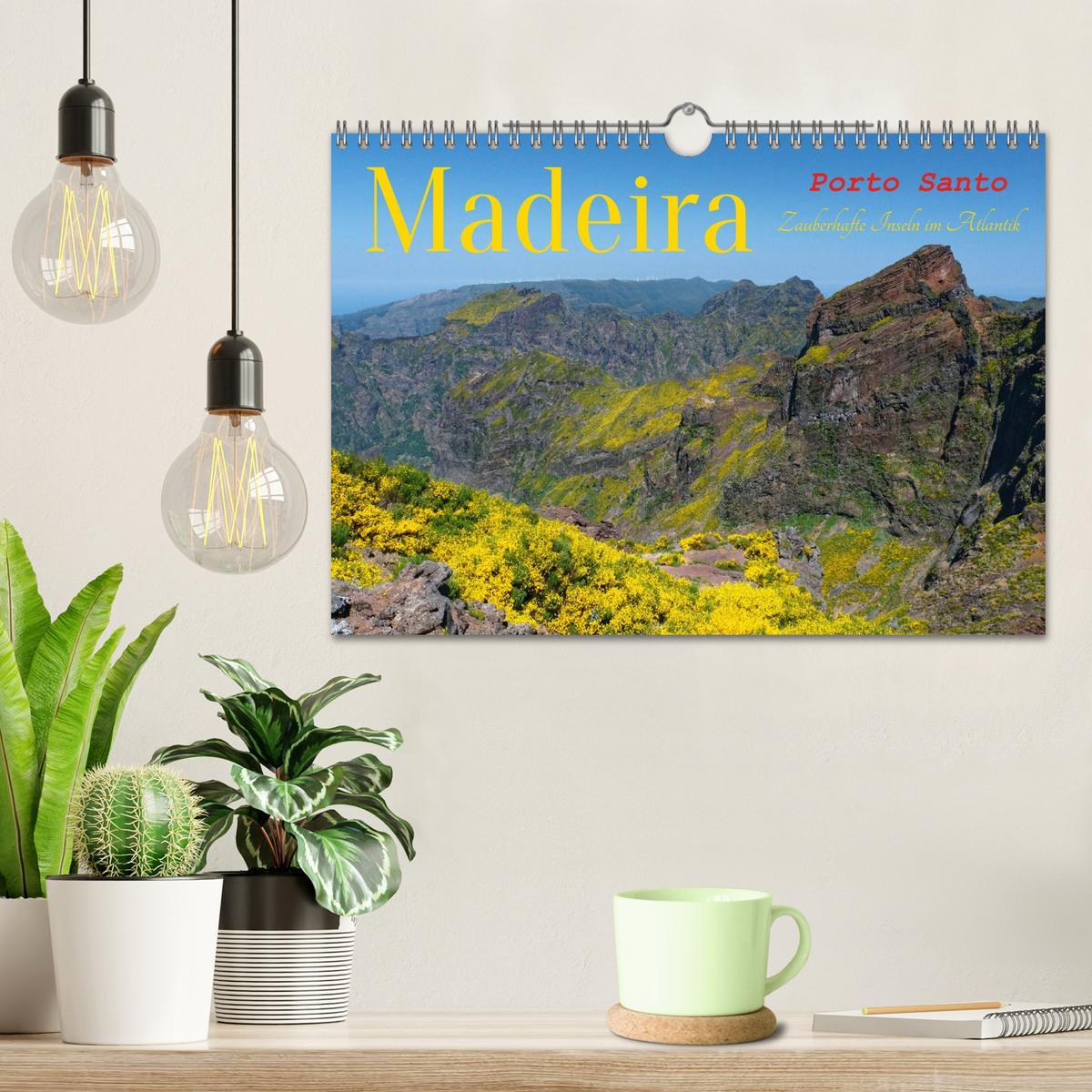 Bild: 9783383991080 | Madeira und Porto Santo (Wandkalender 2025 DIN A4 quer), CALVENDO...