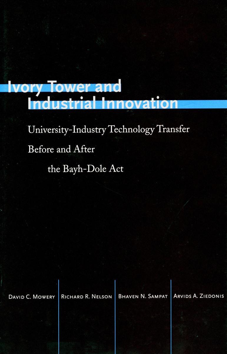 Cover: 9780804795296 | Ivory Tower and Industrial Innovation | David C. Mowery (u. a.) | Buch