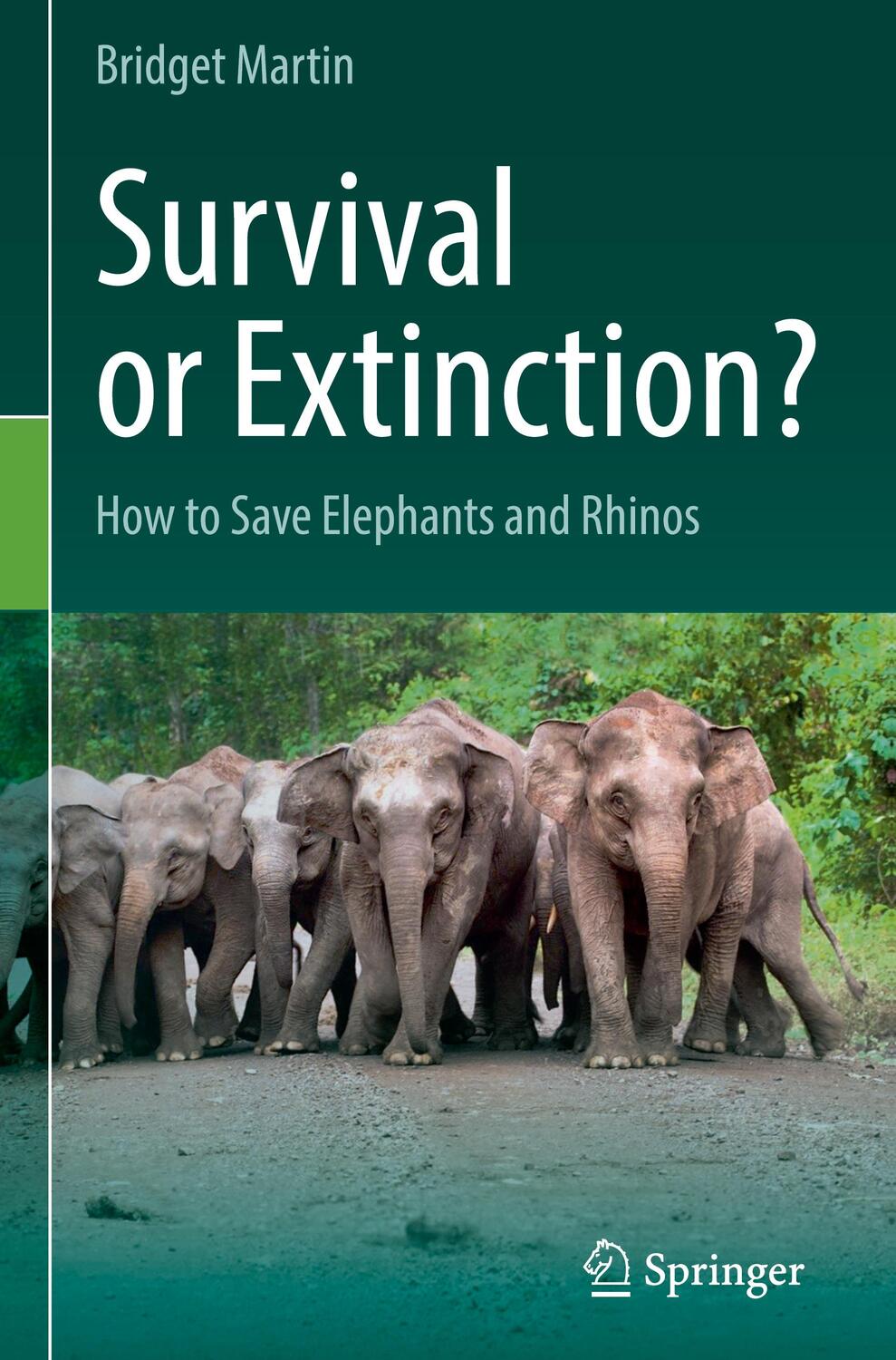 Cover: 9783030132927 | Survival or Extinction? | How to Save Elephants and Rhinos | Martin