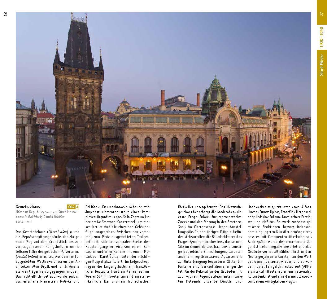 Bild: 9783869225821 | Architekturführer Prag | Bauten und Projekte 1900-2000 | LukeS (u. a.)