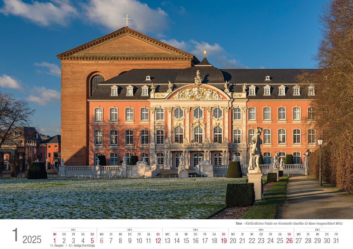 Bild: 9783965352261 | Trier 2025 Bildkalender A3 Spiralbindung | Holger Klaes | Kalender