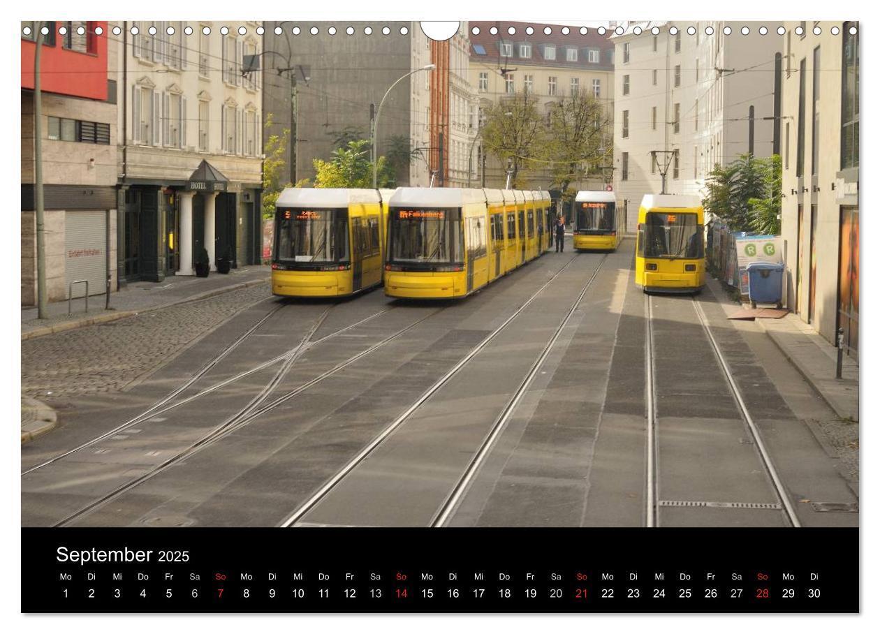 Bild: 9783435603312 | Auf Gleisen durch Berlin (Wandkalender 2025 DIN A3 quer), CALVENDO...