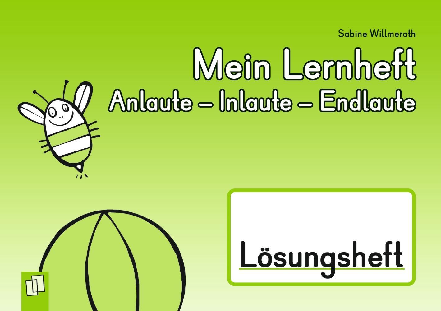 Cover: 9783834648839 | Mein Lernheft: Anlaute - Inlaute - Endlaute - Lösungsheft | Klasse 1/2