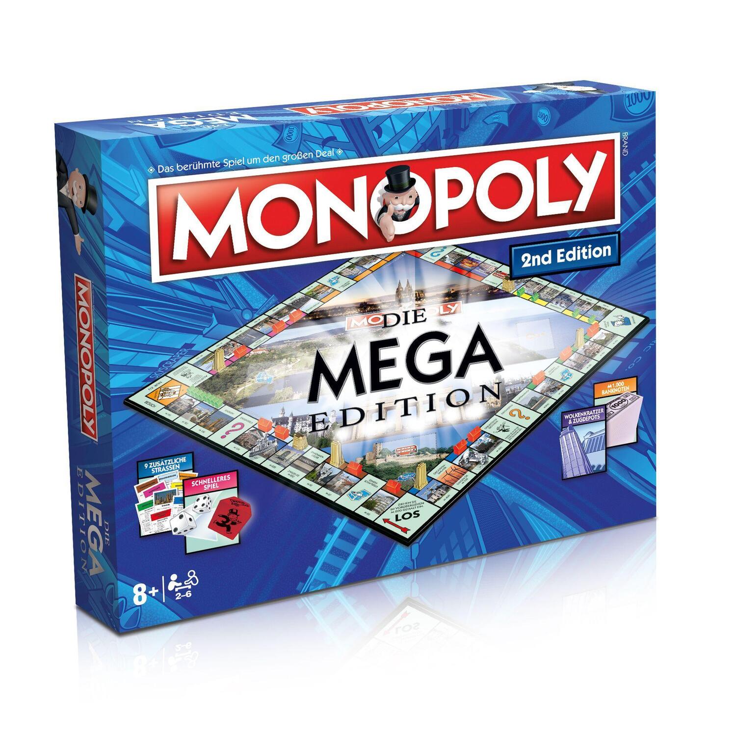 Cover: 4035576046899 | Monopoly Mega 2nd Edition | Spiel | Deutsch | 2022 | Winning Moves