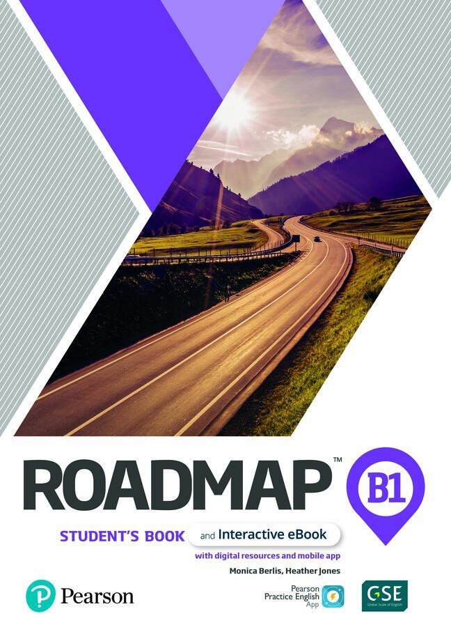 Cover: 9781292393032 | Roadmap B1 Student's Book &amp; Interactive eBook with Digital...