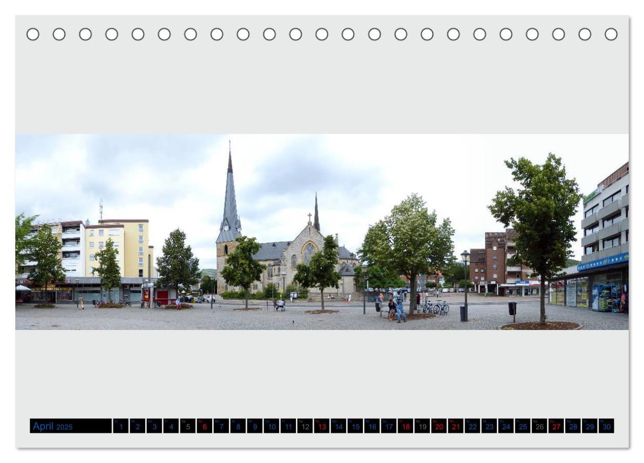 Bild: 9783435697618 | Bielefeld gibt es! Stadtpanoramen Teil 2 (Tischkalender 2025 DIN A5...